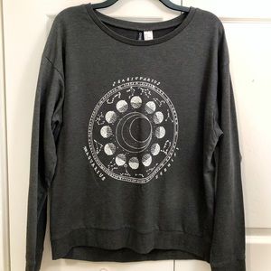 H&M astrology graphic sweater